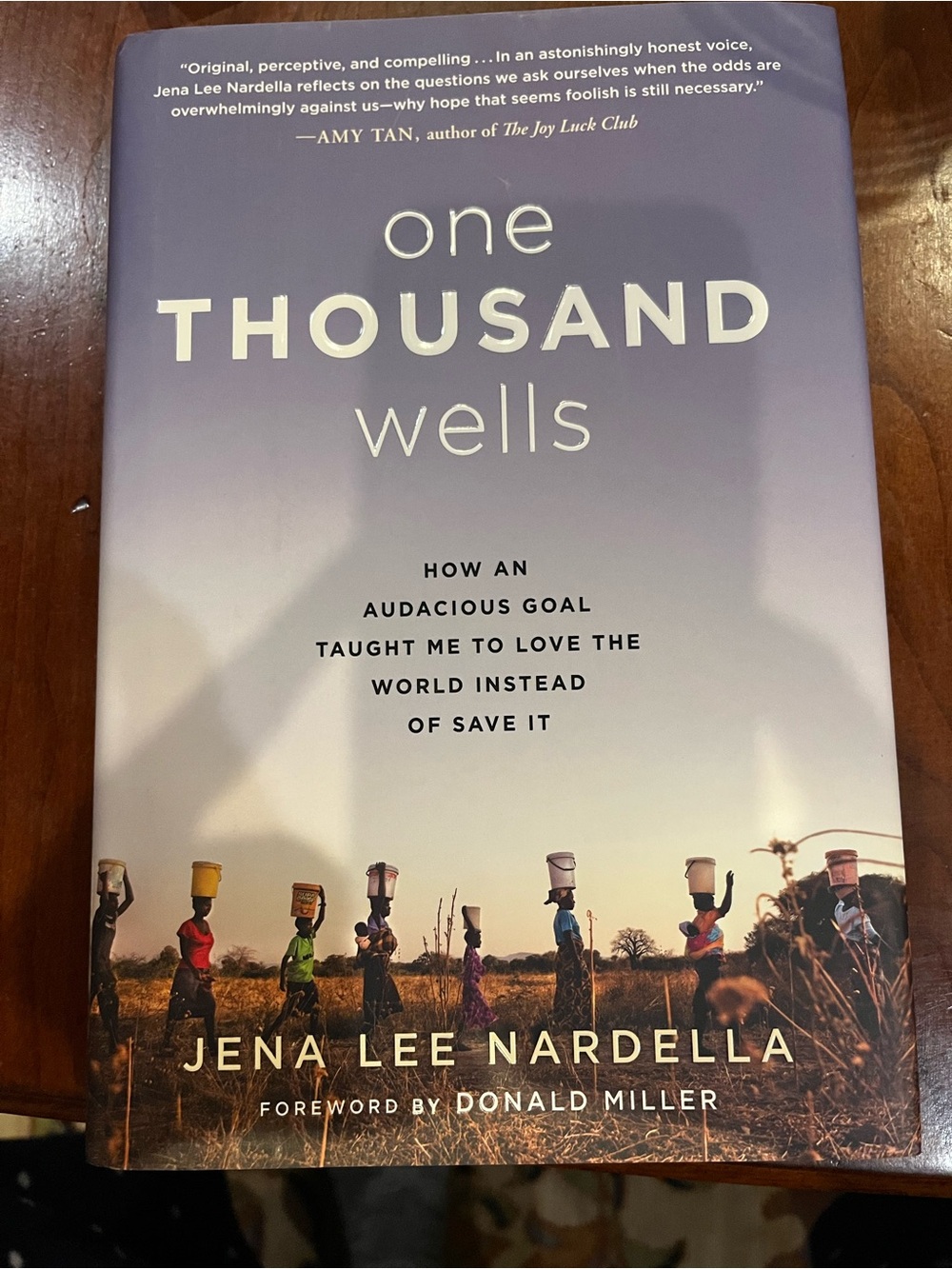 One Thousand Wells by Jena Lee Nardella — Purple Cover Book
